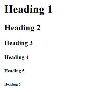 Headings