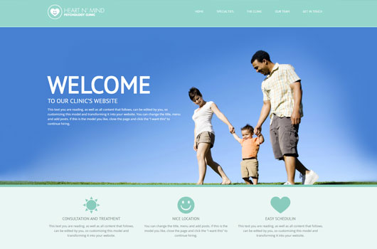 Health clinic template